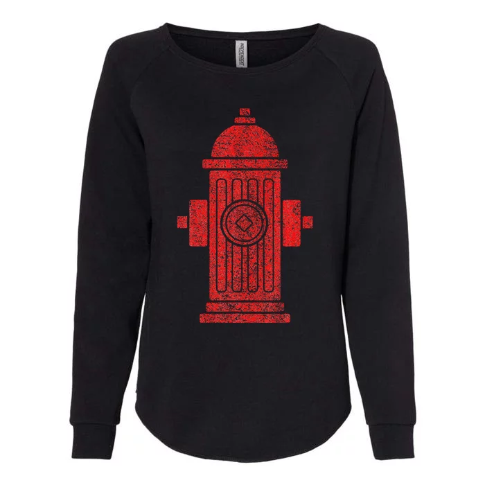 FIRE HYDRANT HALLOWEEN COSTUME PRETEND IM A FIRE HYDRANT Womens California Wash Sweatshirt