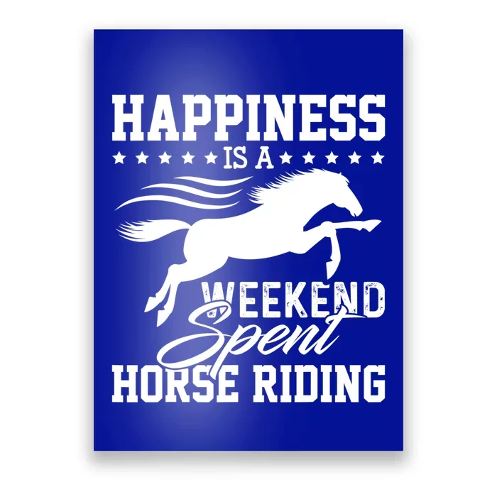 Funny Horse Horse Horse Riding Gift Poster