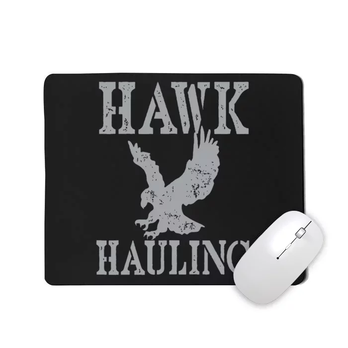 Funny Hawk Hauling Nerd Geek Top Mousepad