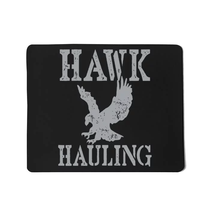 Funny Hawk Hauling Nerd Geek Top Mousepad