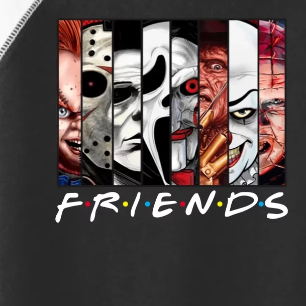 Friends Halloween Horror Squad Parody Toddler Fine Jersey T-Shirt