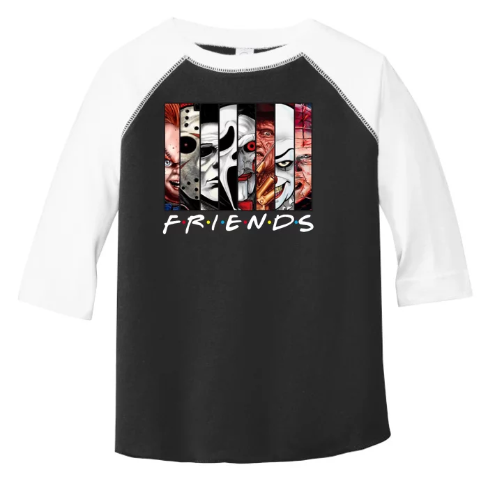 Friends Halloween Horror Squad Parody Toddler Fine Jersey T-Shirt