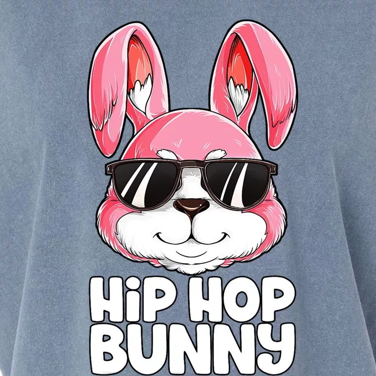 Funny Hip Hop Bunny Easter Rabbit Lover Funny Gift Garment-Dyed Women's Muscle Tee