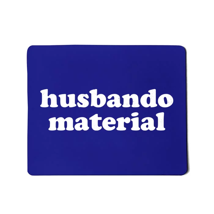 Funny Husbando Husband Material Anime Fan Mousepad