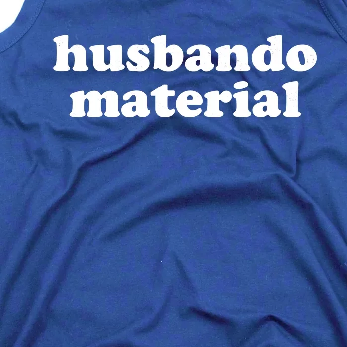 Funny Husbando Husband Material Anime Fan Tank Top