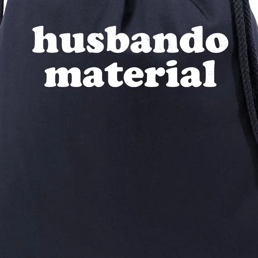 Funny Husbando Husband Material Anime Fan Drawstring Bag