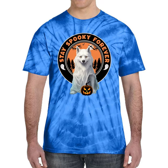 Funny Halloween Husky Stay Spooky Forever Costume Dog Lover Funny Gift Tie-Dye T-Shirt