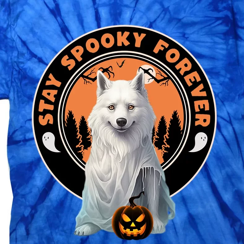 Funny Halloween Husky Stay Spooky Forever Costume Dog Lover Funny Gift Tie-Dye T-Shirt