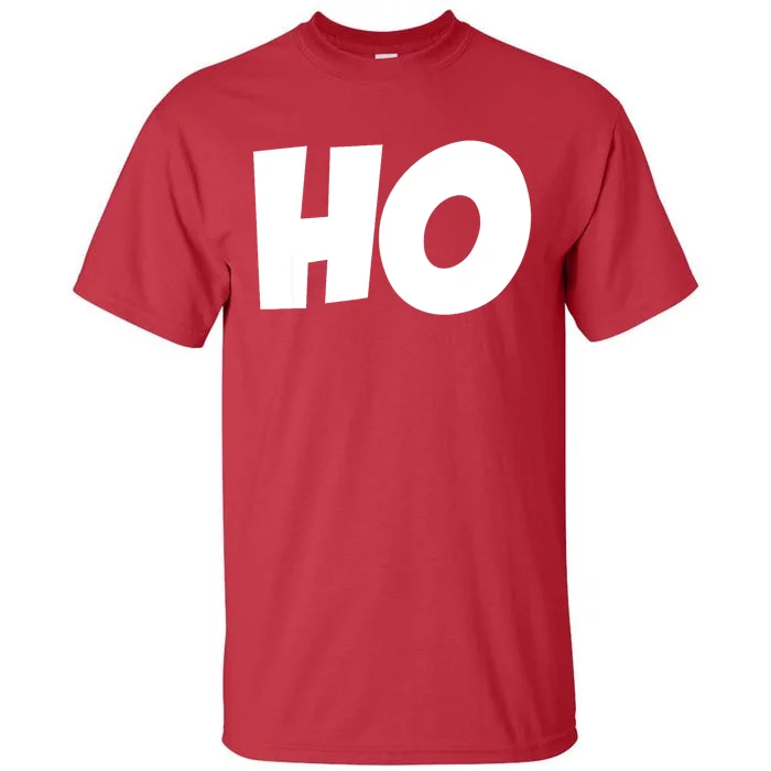 Funny Ho Ho Ho Christmas Matching Holidays Xmas Gift Tall T-Shirt