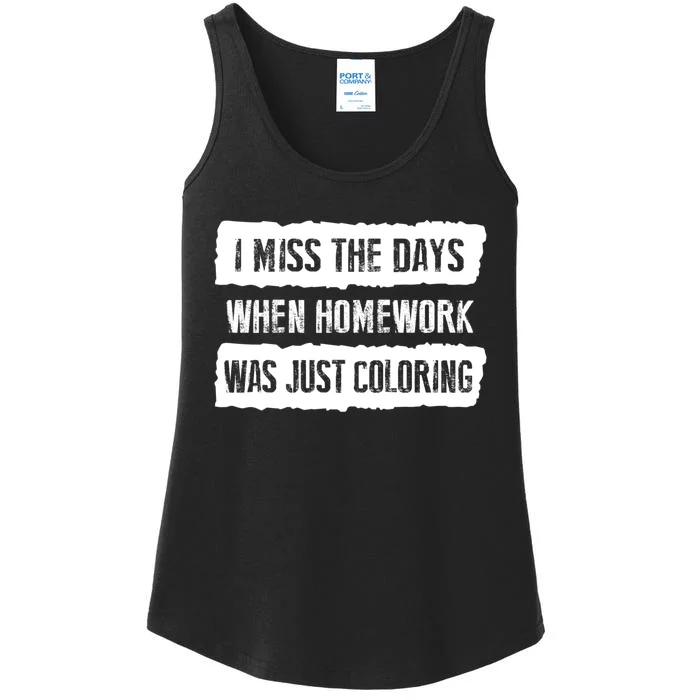 Funny Homework Hoodie Trending Gift For Teen Girl & Boy Ladies Essential Tank