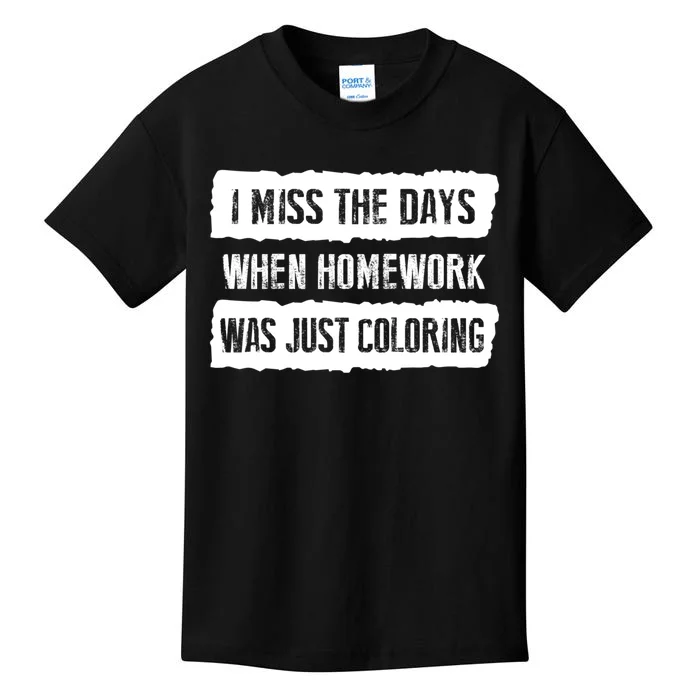 Funny Homework Hoodie Trending Gift For Teen Girl & Boy Kids T-Shirt