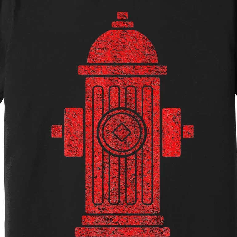 FIRE HYDRANT HALLOWEEN COSTUME PRETEND I'M A FIRE HYDRANT Premium T-Shirt