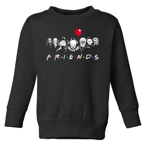 Friends Halloween Horror Toddler Sweatshirt
