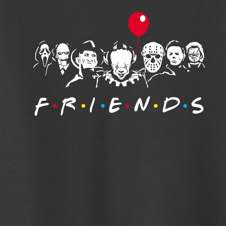 Friends Halloween Horror Toddler T-Shirt