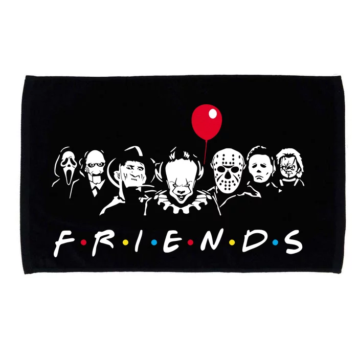 Friends Halloween Horror Microfiber Hand Towel