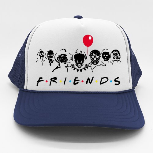 Friends Halloween Horror Trucker Hat