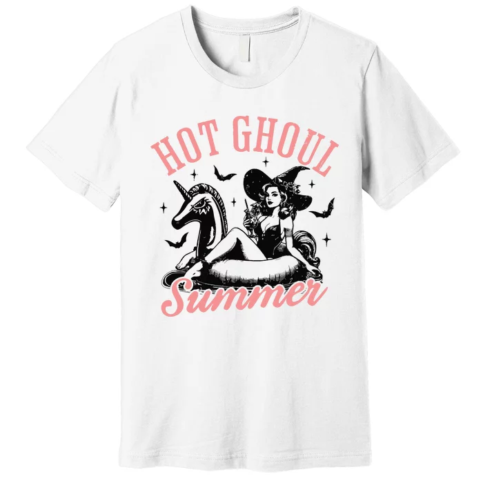 Funny Halloween Hot Ghoul Summer Summerween Premium T-Shirt