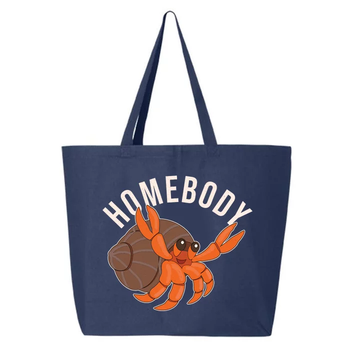 Funny Homebody Hermit Crab 25L Jumbo Tote