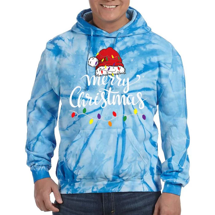 Festive Holiday Humor for the Whole Family Tie Dye Hoodie