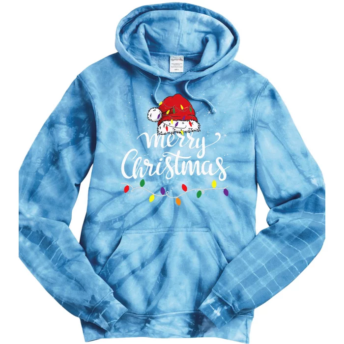 Festive Holiday Humor for the Whole Family Tie Dye Hoodie