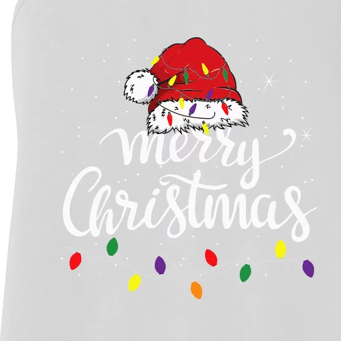 Festive Holiday Humor for the Whole Family Women's Racerback Tank