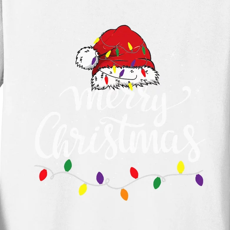 Festive Holiday Humor for the Whole Family Kids Long Sleeve Shirt