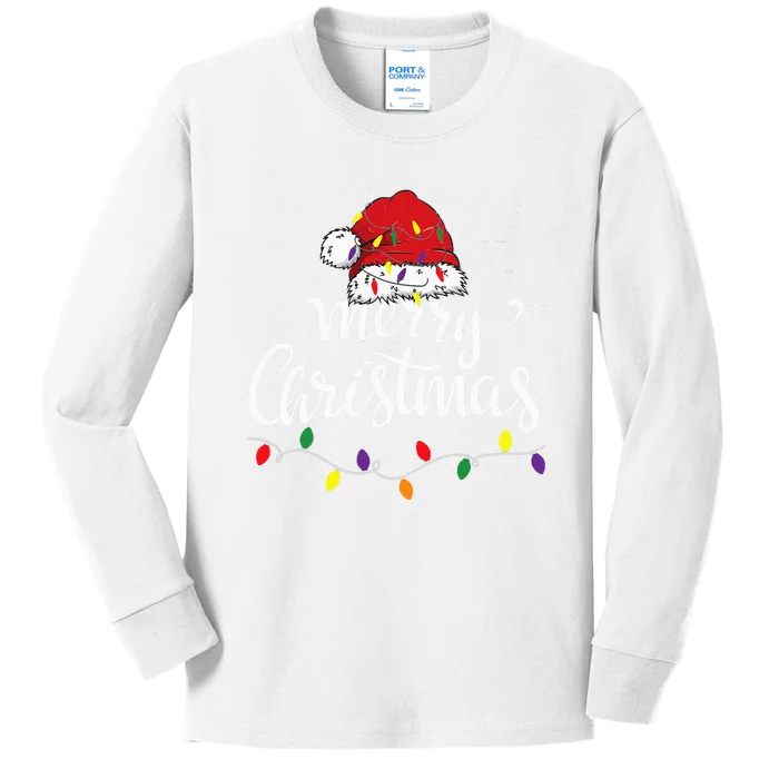 Festive Holiday Humor for the Whole Family Kids Long Sleeve Shirt