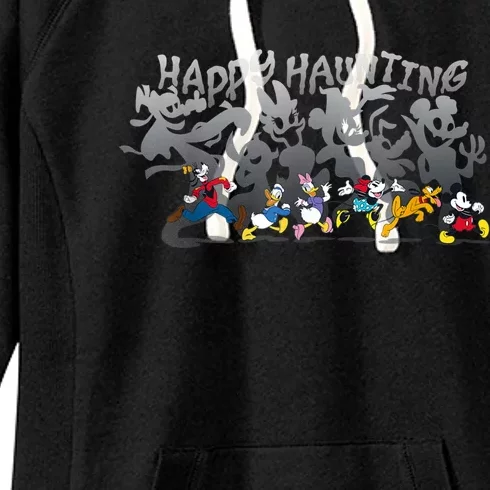 Friends Happy Haunting Halloween Women's Fleece Hoodie