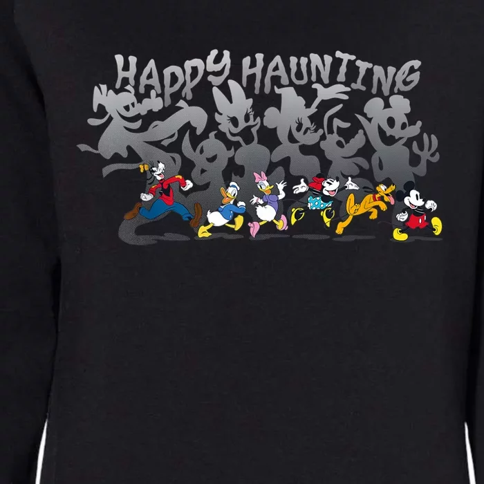 Friends Happy Haunting Halloween Womens California Wash Sweatshirt