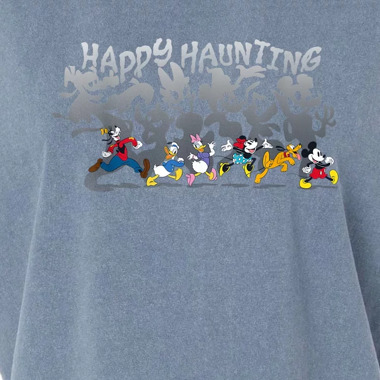 Friends Happy Haunting Halloween Garment-Dyed Women's Muscle Tee