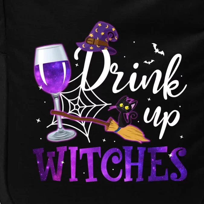 Funny Halloween Hat Up Witches Funny Up Witches Gift Impact Tech Backpack