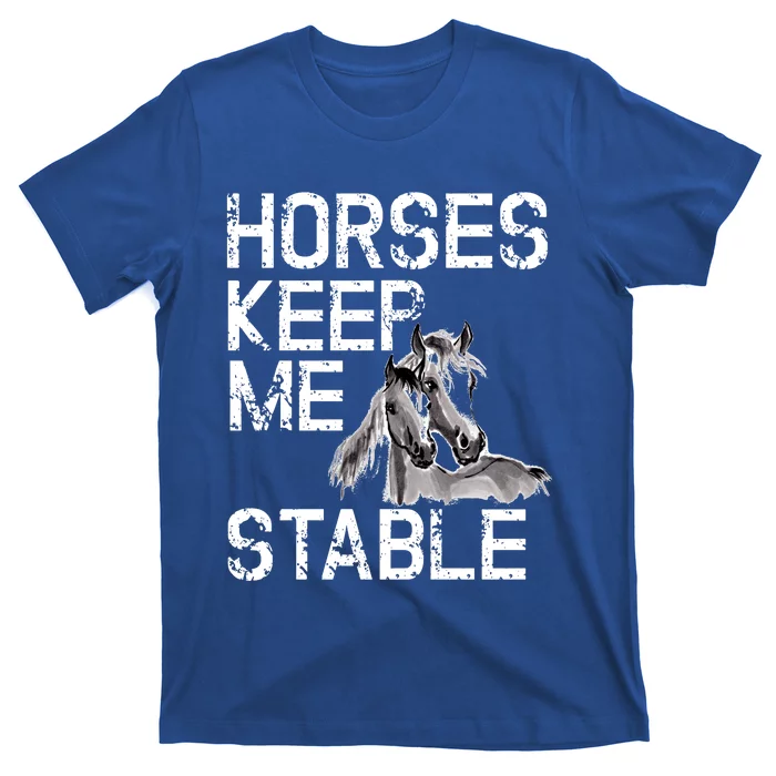 Funny Horse Horseback Riding Cool Gift Mom T-Shirt