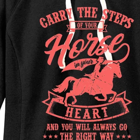 Funny Horse  Horse Gift Women's Fleece Hoodie