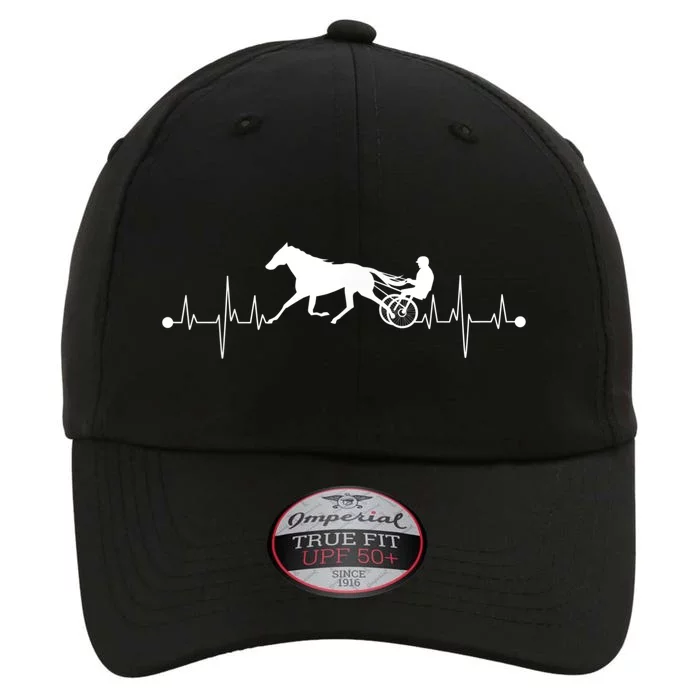 Funny Harness Horse Racing Gift For Men Women Cool Heartbeat The Original Performance Cap