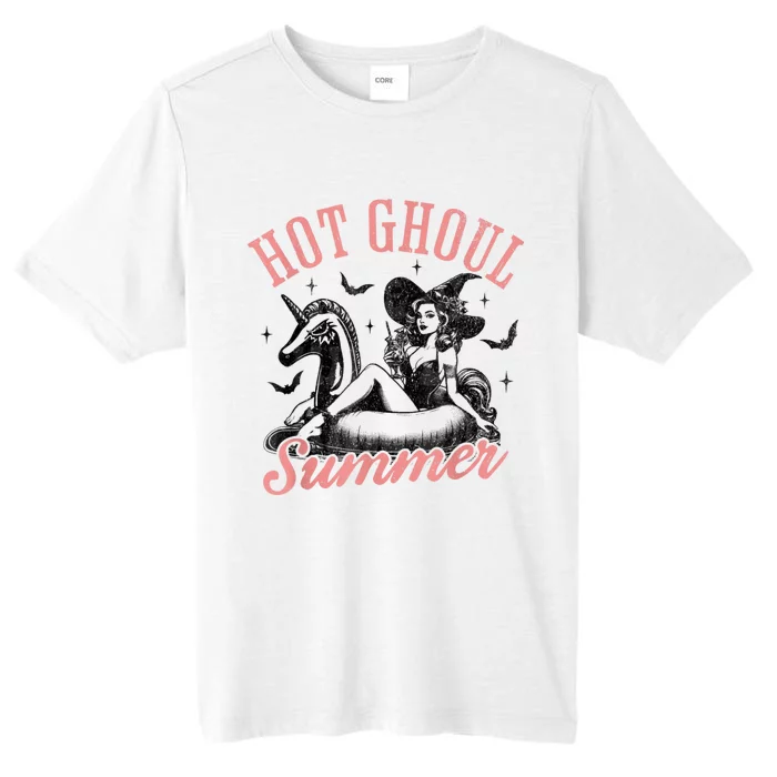 Funny Halloween Hot Ghoul Summer Summerween ChromaSoft Performance T-Shirt