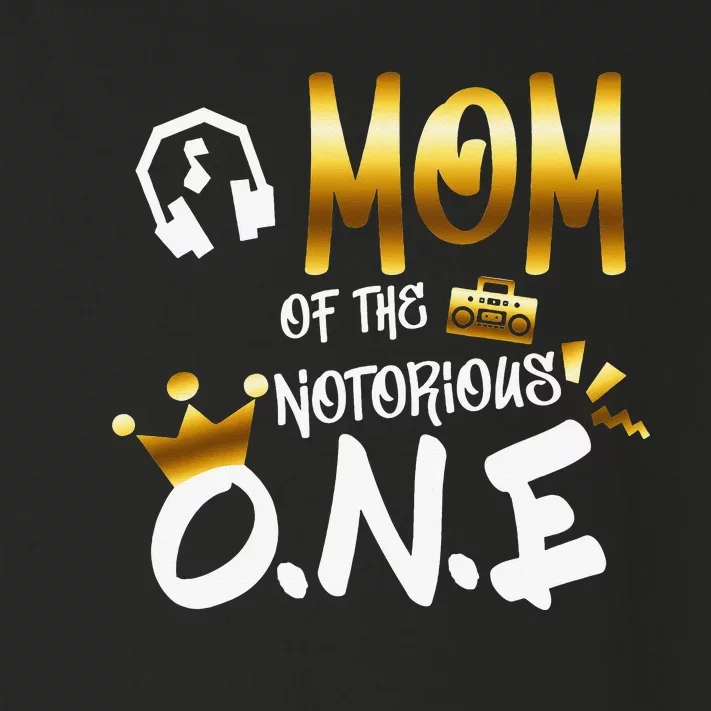 Funny Hip Hop Mom Of The Notorious One Toddler Long Sleeve Shirt