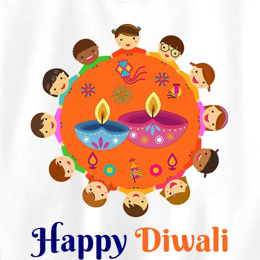 Family Hindu Happy Diwali Kids Sweatshirt