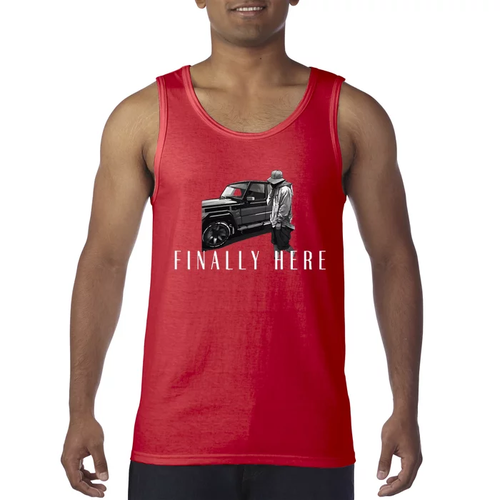 Finally Here Isaac Leo Album Mercy Tank Top