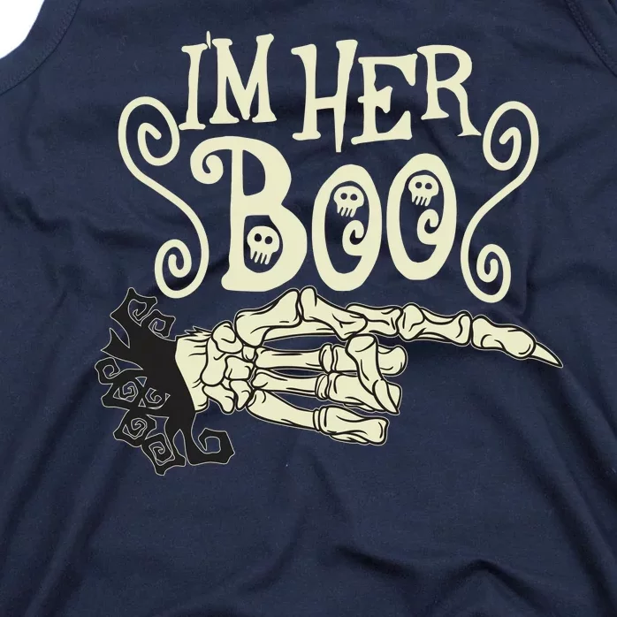 Funny Halloween I'm Her Boo Matching Couple Shirts Tank Top