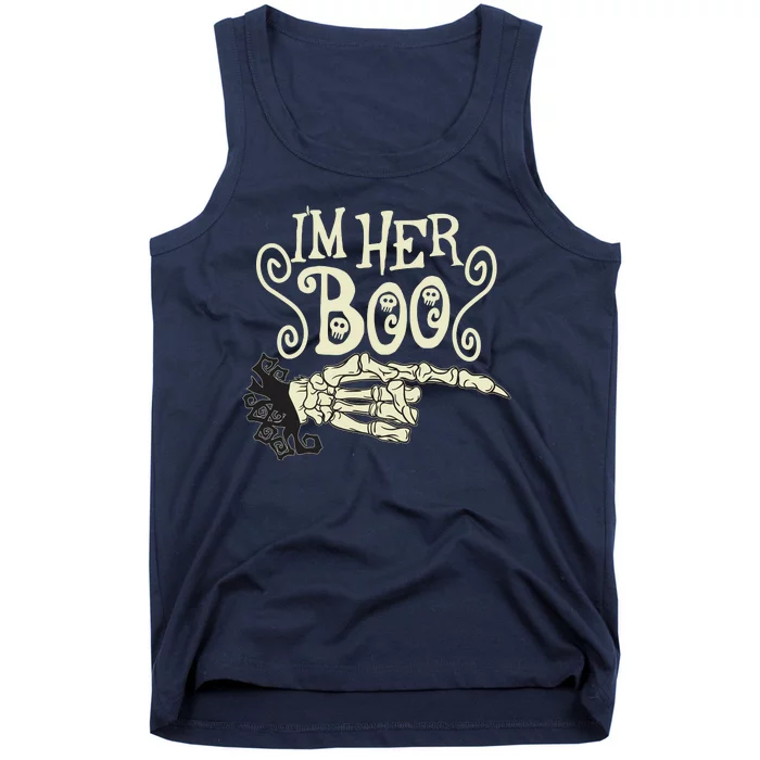 Funny Halloween I'm Her Boo Matching Couple Shirts Tank Top