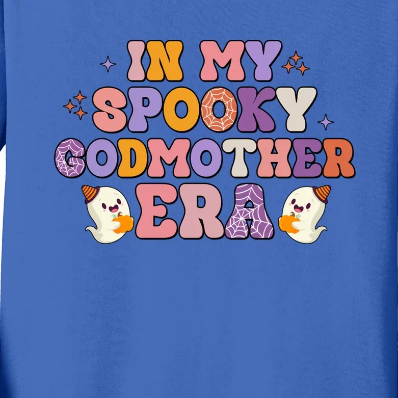 Funny Halloween In My Spooky Godmother Era Family Matching Gift Kids Long Sleeve Shirt