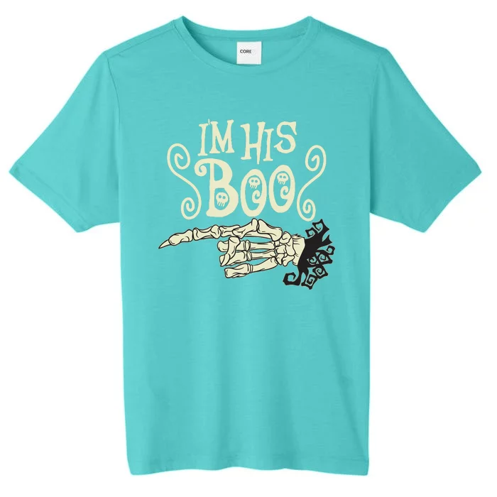 Funny Halloween I'm His Boo Matching Couple Shirts ChromaSoft Performance T-Shirt