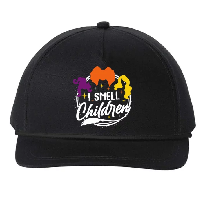 Funny Halloween I Smell Children Snapback Five-Panel Rope Hat