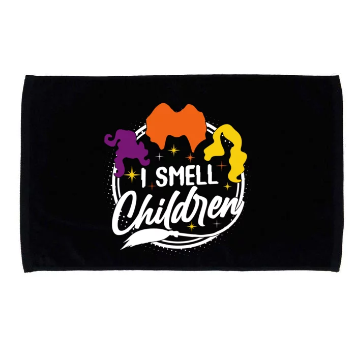 Funny Halloween I Smell Children Microfiber Hand Towel