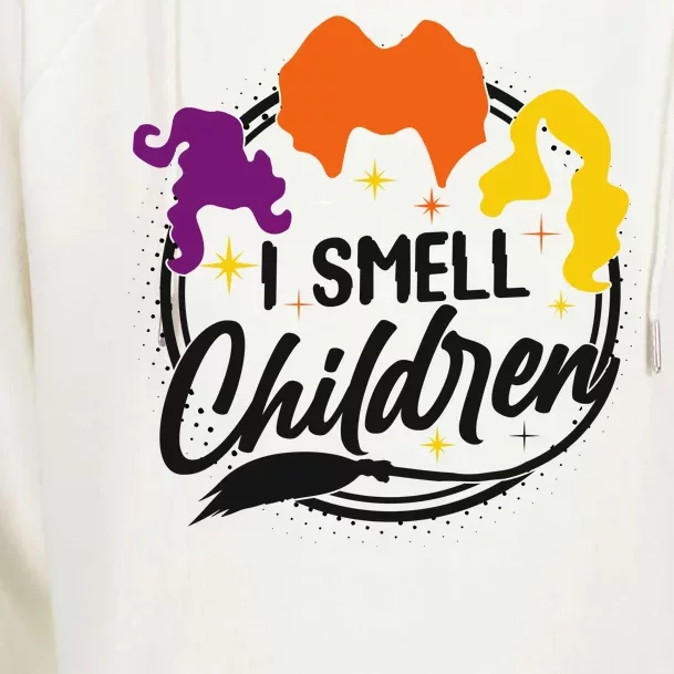 Funny Halloween I Smell Children Womens Funnel Neck Pullover Hood