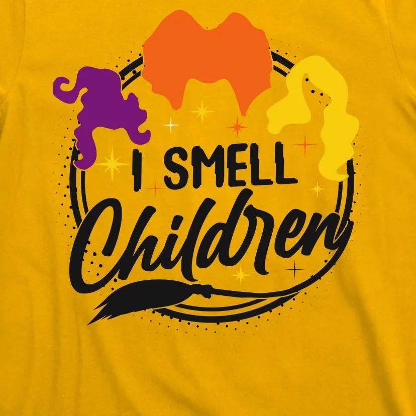 Funny Halloween I Smell Children T-Shirt