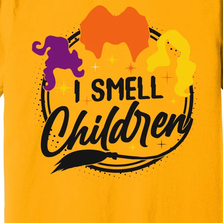 Funny Halloween I Smell Children Premium T-Shirt