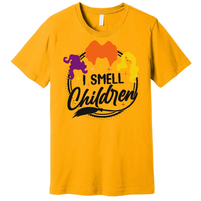 Funny Halloween I Smell Children Premium T-Shirt