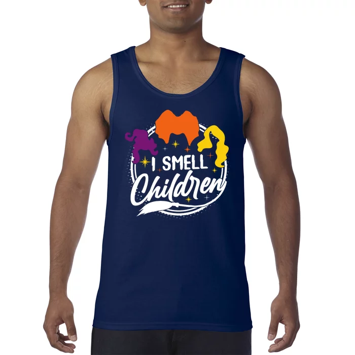 Funny Halloween I Smell Children Tank Top