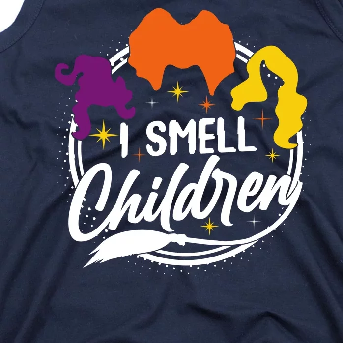 Funny Halloween I Smell Children Tank Top